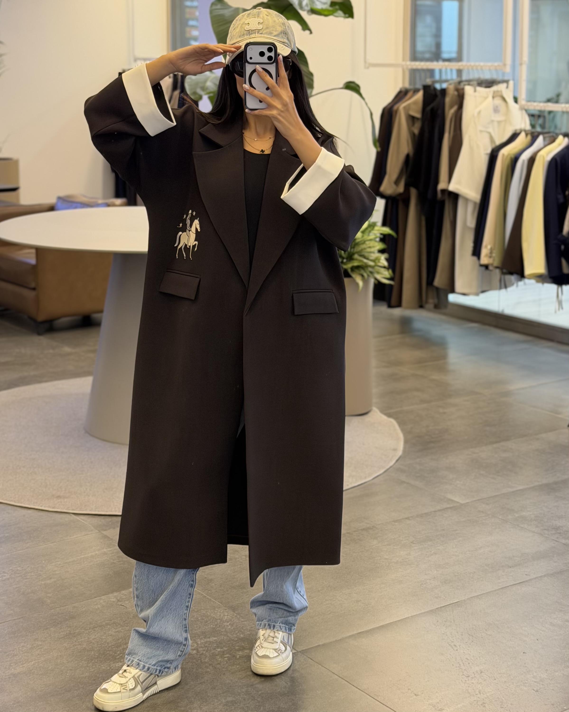 مانتو بلند هرمس کد 324