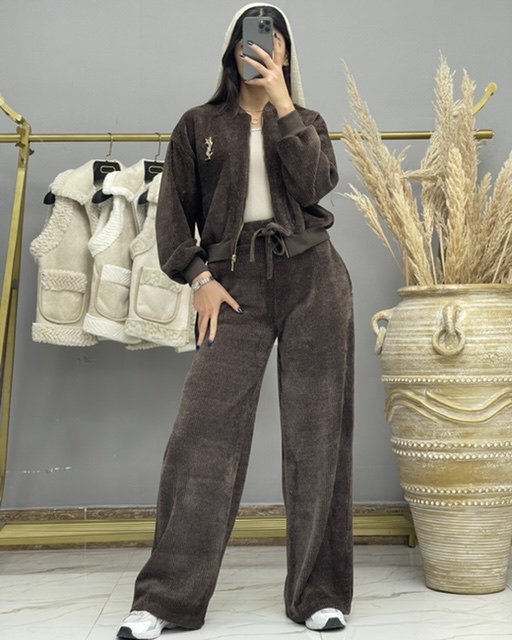 ست بامبر و شلوار لمه کد319