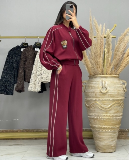 ست بامبر و شلوار تدی کد295