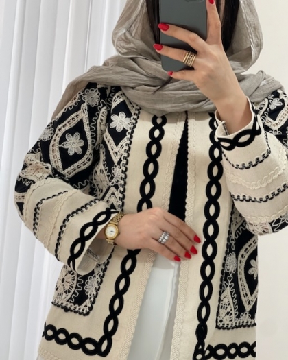 کت قلاب بافی لیزری کد 217