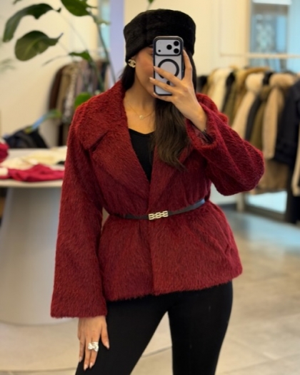 کت خز مزونی کد317