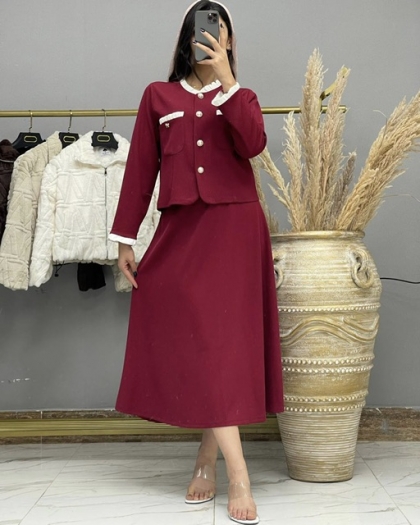 ست کت ‌و دامن یلدا کد 307