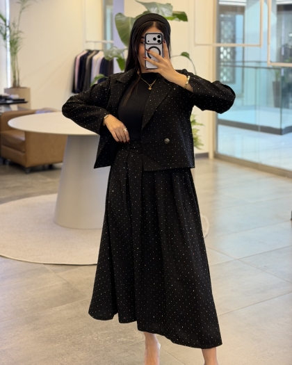 کت دامن نگین کد410