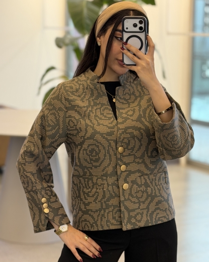 کت لاکرا سه دکمه کد414